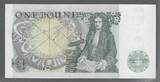 ENGLAND. ANGLETAIRE.(UK). 1 Pound. (1981) REINE ÉLISABETH II. Serie: DX61  . Fast NEU. AU-55.