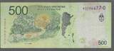 ARGENTINA. 500 Pesos. (2020) Serie: O . VF+ .