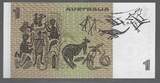 AUSTRALIA. 1 Dollar. (1982) REINE ÉLISABETH II. Serie: DKL . Fast NEU. AU-55.