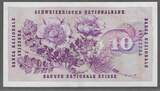 SVIZRA, SVIZZERA, SUISSE, SCHWEIZ. 10 Franken. 23/03/1963. GOTTFRIED PAUL KELLER. Serie: 31 D . aEF.