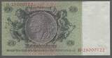 DEUTSCHLAND/ALLEMAGNE. 50 Reichsmark. 30/03/1933. DAVID HANSEMANN. Homme politique et banquier. Serie: L/B . AU.