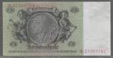 DEUTSCHLAND/ALLEMAGNE. 50 Reichsmark. 30/03/1933. DAVID HANSEMANN. Homme politique et banquier. Serie: L/B . AU.