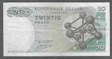BEIGIË/BELGIEN/BELGIQUE. 20 Frank, Francs. 15/06/1964. ROI BAUDOUIN 1er . Serie: 3 X . VF