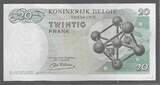 BEIGIË/BELGIEN/BELGIQUE. 20 Frank, Francs. 15/06/1964. ROI BAUDOUIN 1er . Serie: 3 A . VF+ .