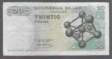 BEIGIË/BELGIEN/BELGIQUE. 20 Frank, Francs. 15/06/1964. ROI BAUDOUIN 1er . Serie: 3 H . VF