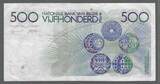 BEIGIË/BELGIEN/BELGIQUE. 500 FRANCS/FRANK. (1982) Constantin Meunier. Serie: 420 . VF-.