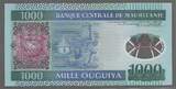 MAURITANIE. 1000 Ouguiya. 28/11/2014. Serie: DC/A . Polymer . Fast NEU. AU-55.