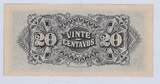 MOÇAMBIQUE. 20 CENTAVOS 25.11.1933 2 perforation: PAGO 5.11.1942 Fast UNC