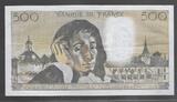FRANCE 500 FRANCS 05.10.1978 PASCAL. ALPHABE:T Y.90 . AU