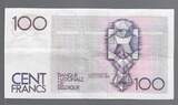 BEIGIË/BELGIEN/BELGIQUE. 100 FRANCS/FRANK. (1982) Architecte: Hendryk Beyaert. Serie: 219 . VF+.