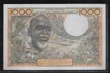 BCÉAO 1000 FRANCS 20.03.1961 .A=CÔTE D