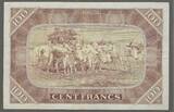 Mali. 100 Francs 22.9.1960. Président MODIBO KEITA. Série D 17 . VF