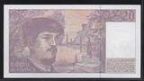FRANCE. 20 Francs. 1991. Debussy Alphabet: W.034. AU.