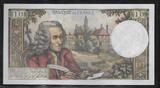 FRANCE 10 Francs 5.2.1970 VOLTAIRE. Alphabet: Q.553 . Fast UNC