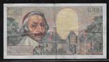 FRANCE 10000 Francs 7.3.1957 "Richelieu Alphabet D.323" Sehr schön+(Schmutzung auf die RS)