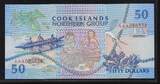 COOK ISLANDS. 50 Dollars. (1992) Série AAA Fast UNC.