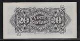 MOÇAMBIQUE. 20 Centavos. 25.11.1933. 2 perforations,Lochung. PAGO 5.11.1942 . Fast NEU. AU-55.