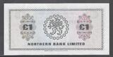 NORTHERN IRLAND 1 Pound 01.08.1978 Northern Bank Limited. Serie: C . UNC-