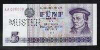 DEUTSCHLAND/ALLEMAGNE. DDR 5 Mark 1975. Thomas M&uuml;ntzer. MUSTER AA000000 ... 132.71 US$  +  92.32 US$ shipping