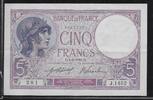 FRANCE . 5 Francs *VIOLET* Alphabet: J.1452 . -
