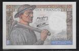 FRANCE . 10 Francs Mineur, Minenarbeiter. Alphabet F.12 . -