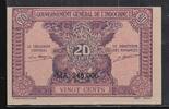 INDOCHINE FRANÇAISE 20 Cents Série: MA . -