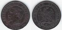FRANCE . 1 Centime 1954 BB NAPOLÉON III. Ohne Lorbeerkranz. Tête nue . S... 18.86 US$  +  43.08 US$ shipping