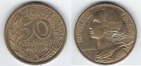 FRANCE . 50 Centimes . *ESSAI*. LAGRIFFOUL, DIEUDONNÉ . -