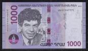 ARMENIA 1000 Dram PARUYR SEVAK. Poet, Poète . -
