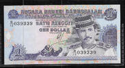 BRUNEI. 1 Dollar 1991 Serie: B/12 . Fast NEU/I- 9.90 US$  +  43.08 US$ shipping