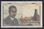 100 Francs (1962) CAMEROUN 1. PRÉSIDENT,  AHMADOU AHIDJO . Alphabet:  D.6 . Fast schön