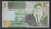 JORDAN/JORDANIE 1 Dinar Chérif Hussein Bin Ali . -