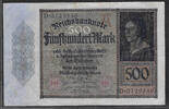 DEUTSCHLAND/ALLEMAGNE. 500 Mark Jakob Meyer zum Hasen fut Bourgmester de Bâle (1516-1521). Serie: A/D . -