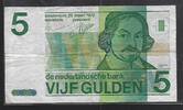 NEDERLAND . PAYS-BAS . 5 Gulden . JOOST VAN DEN VONDEL . Dramatiker . Dramaturge . -