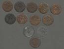 SVIZRA, SVIZZERA, SUISSE, SCHWEIZ. 1 Rappen 11 Monnaies plus 1 . -