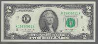 USA . 2 Dollars. . JEFFERSON . Serie: K/A . Dallas . -