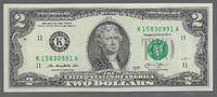 USA . 2 Dollars. . JEFFERSON . Serie: K/A . Dallas . -