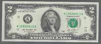 USA . 2 Dollars. . JEFFERSON . Serie: K/A . Dallas . -