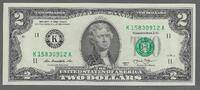 USA . 2 Dollars. . JEFFERSON . Serie: K/A . Dallas . -