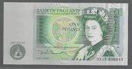 ENGLAND. ANGLETAIRE.(UK). 1 Pound. REINE ÉLISABETH II. Serie: DX17 . -