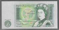 ENGLAND. ANGLETAIRE.(UK). 1 Pound. REINE ÉLISABETH II. Serie: DX04 . -