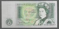ENGLAND. ANGLETAIRE.(UK). 1 Pound. REINE ÉLISABETH II. Serie: DU70 . -