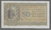 ARGENTINA. 50 Centavos. Serie: B . -