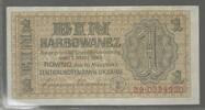 DEUTSCH/UKRAINE. ALLEMAGNE/UKRAINE. 1 Karbowanez. Zentralnotenbank Ukraine. Serie: 39 . -