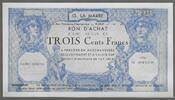 (Bon 300 Francs) ND. FRANCE. ELBEUF. G. LA MARRE. Gut für eine T.S.F.-Station. (Radio) neu N° 396 . Fast NEU. I-.