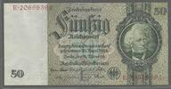 DEUTSCHLAND/ALLEMAGNE. 50 Reichsmark. DAVID HANSEMANN. Homme politique et banquier. Serie: L/E . -