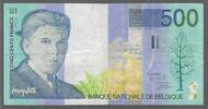 BEIGIË/BELGIEN/BELGIQUE. 500 FRANCS/FRANK. René Magritte. Serie: 427 . -