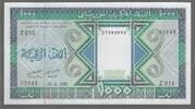 MAURITANIE. 1000 Ouguiya. 28/11/1989. Serie: Z 015 . Non émis. Nicht aus... 4.08 US$  +  43.08 US$ shipping