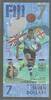 FIJI. 7 Dollars. Serie: AU . -