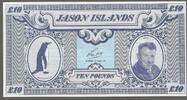 FALKLANDS/JASON ISLANDS. 10 Pounds. 1979. Fast NEU. I-. 3.23 US$  +  43.28 US$ shipping